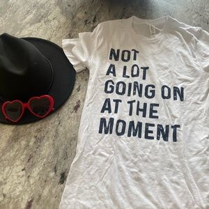 Taylor Swift Eras Tour Not A Lot Going On At The Moment (Tee, Hat, Sunglasses)